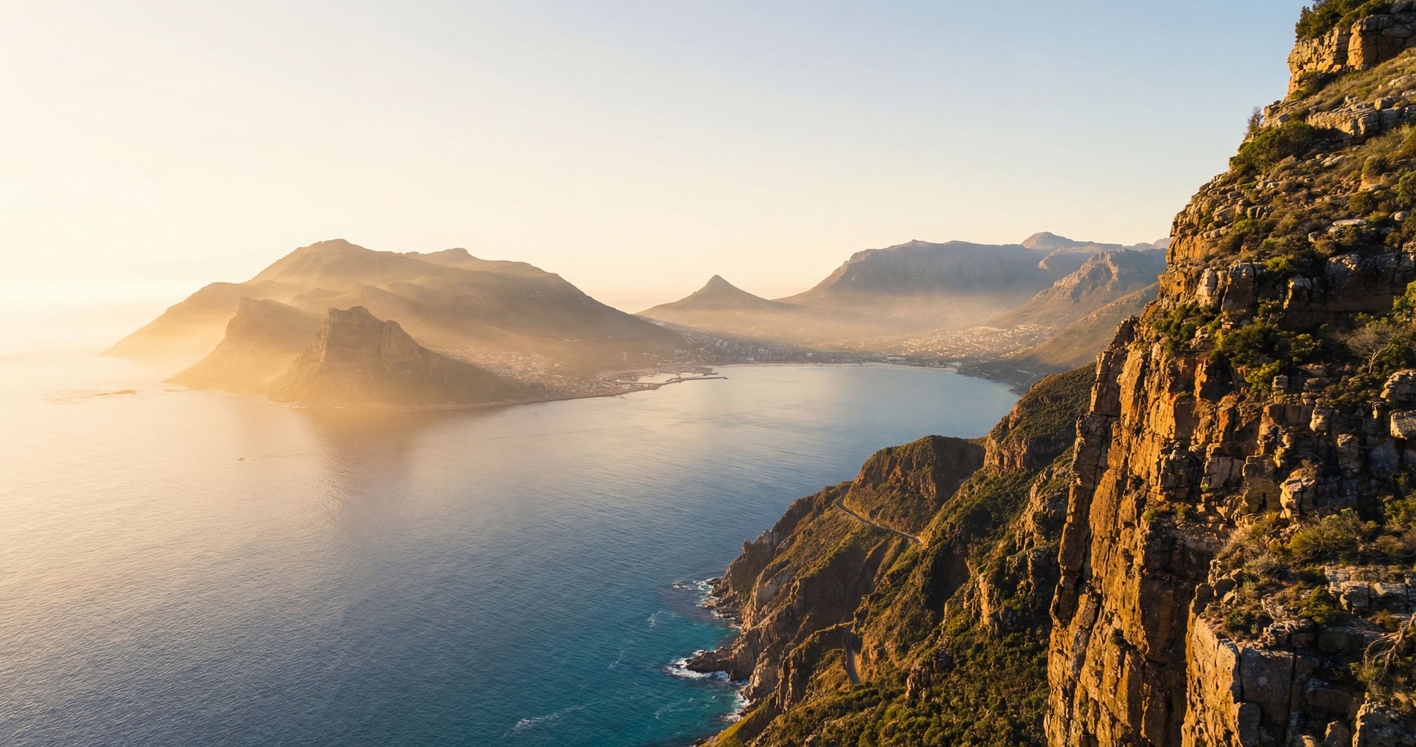 Cape Town with Table Mountain view